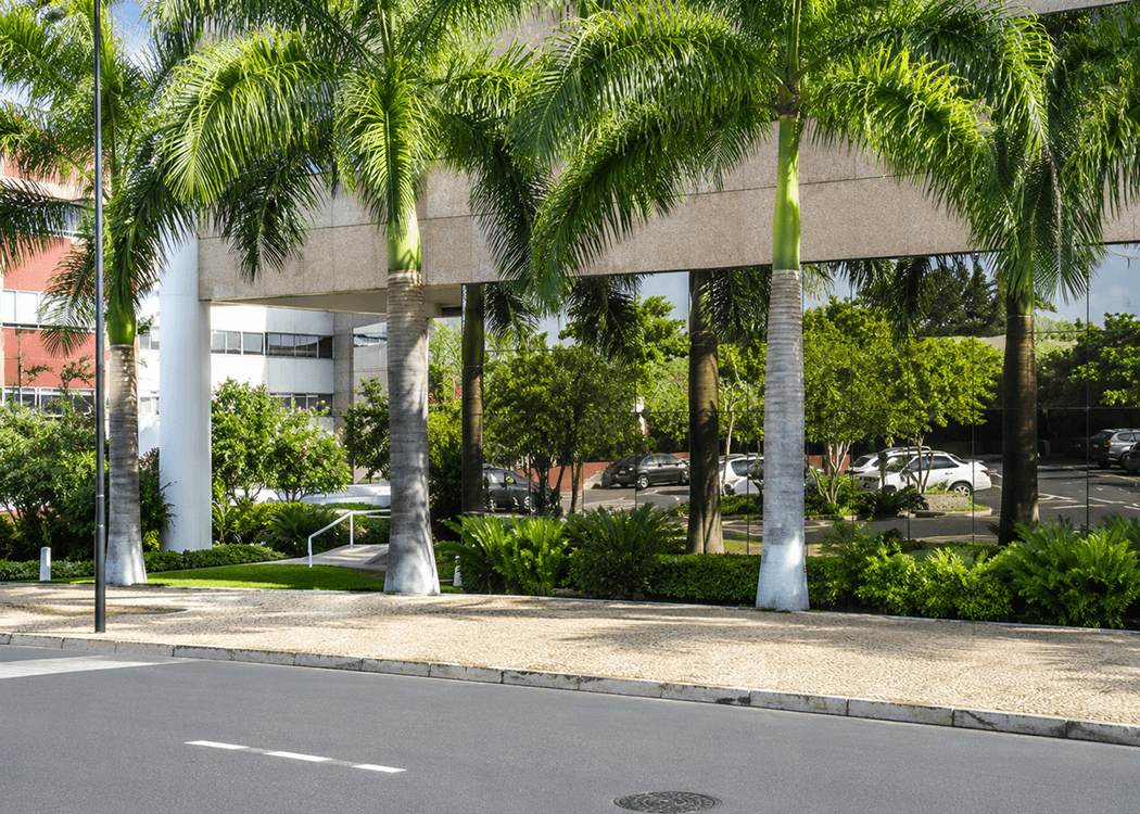 Fachada do prédio onde está localizada a Innovatech Telecom em Campinas